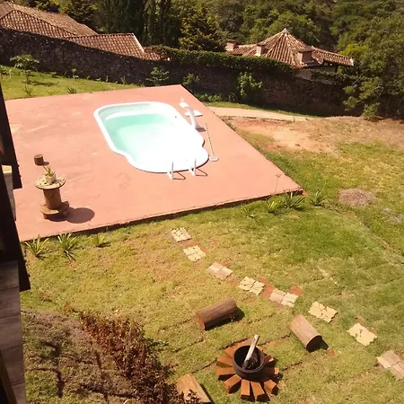 Chale Da Terra Brasil, Piscina, Hidro Dupla, Lareira, Vista Espetacular Villa Santo Antonio do Pinhal Exterior photo