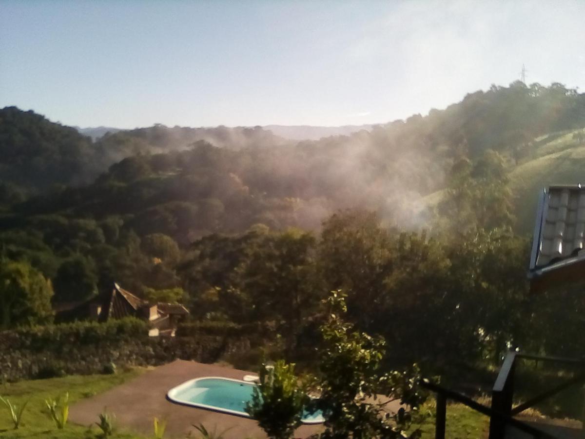 Lodge Chale Da Terra Brasil, Piscina, Hidro Dupla, Lareira, Vista Espetacular *