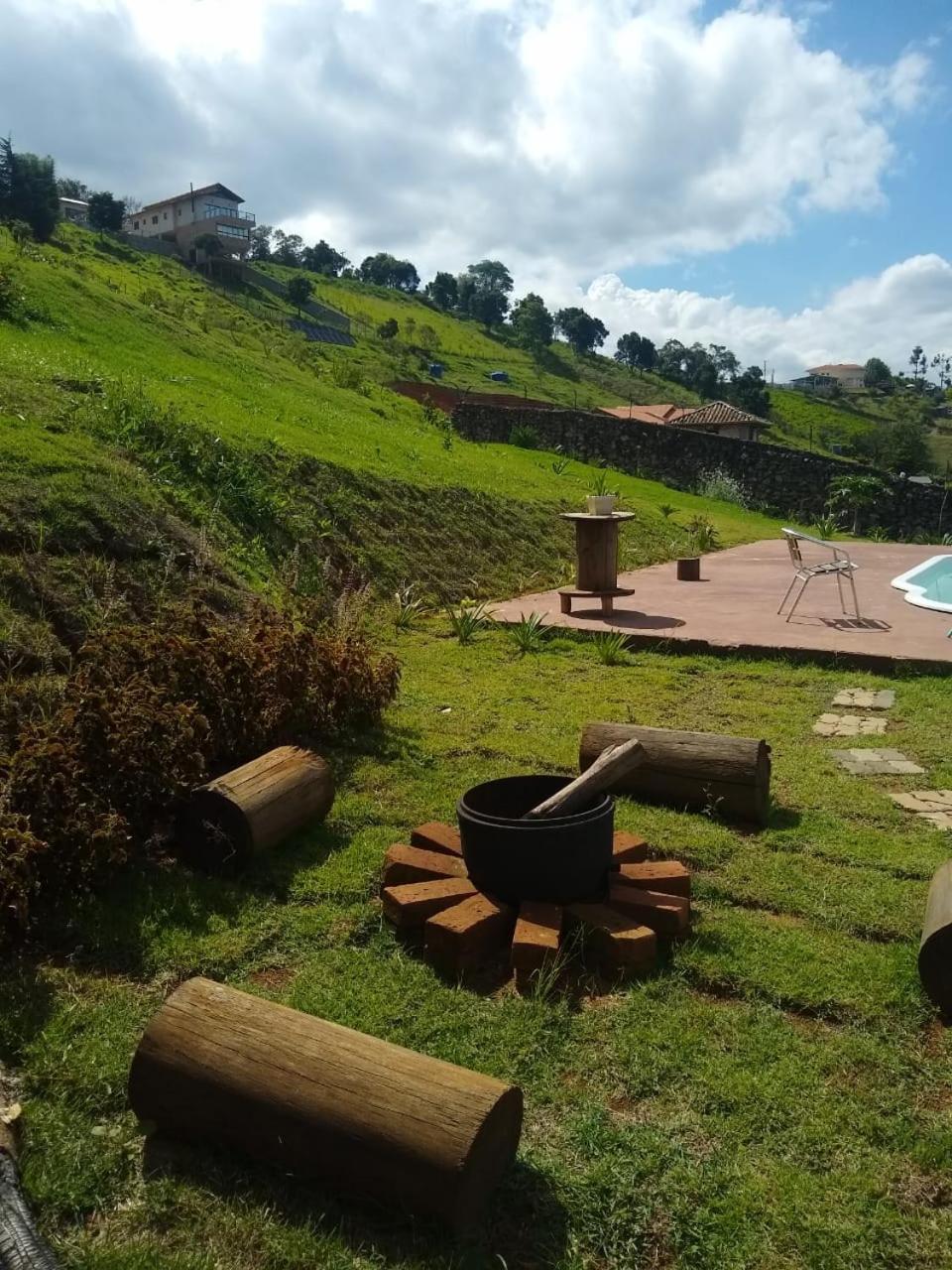 Chale Da Terra Brasil, Piscina, Hidro Dupla, Lareira, Vista Espetacular