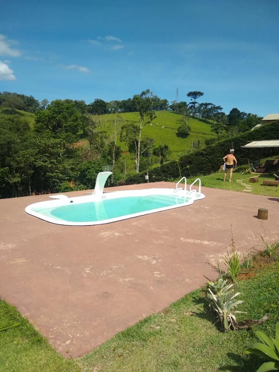 Lodge Chale Da Terra Brasil, Piscina, Hidro Dupla, Lareira, Vista Espetacular