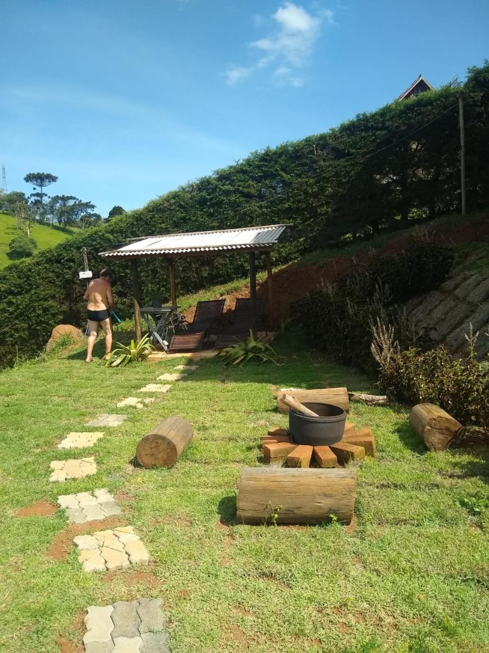 Chale Da Terra Brasil, Piscina, Hidro Dupla, Lareira, Vista Espetacular *