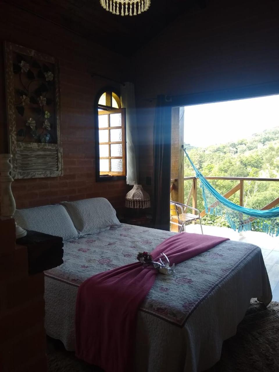 Lodge Chale Da Terra Brasil, Piscina, Hidro Dupla, Lareira, Vista Espetacular *