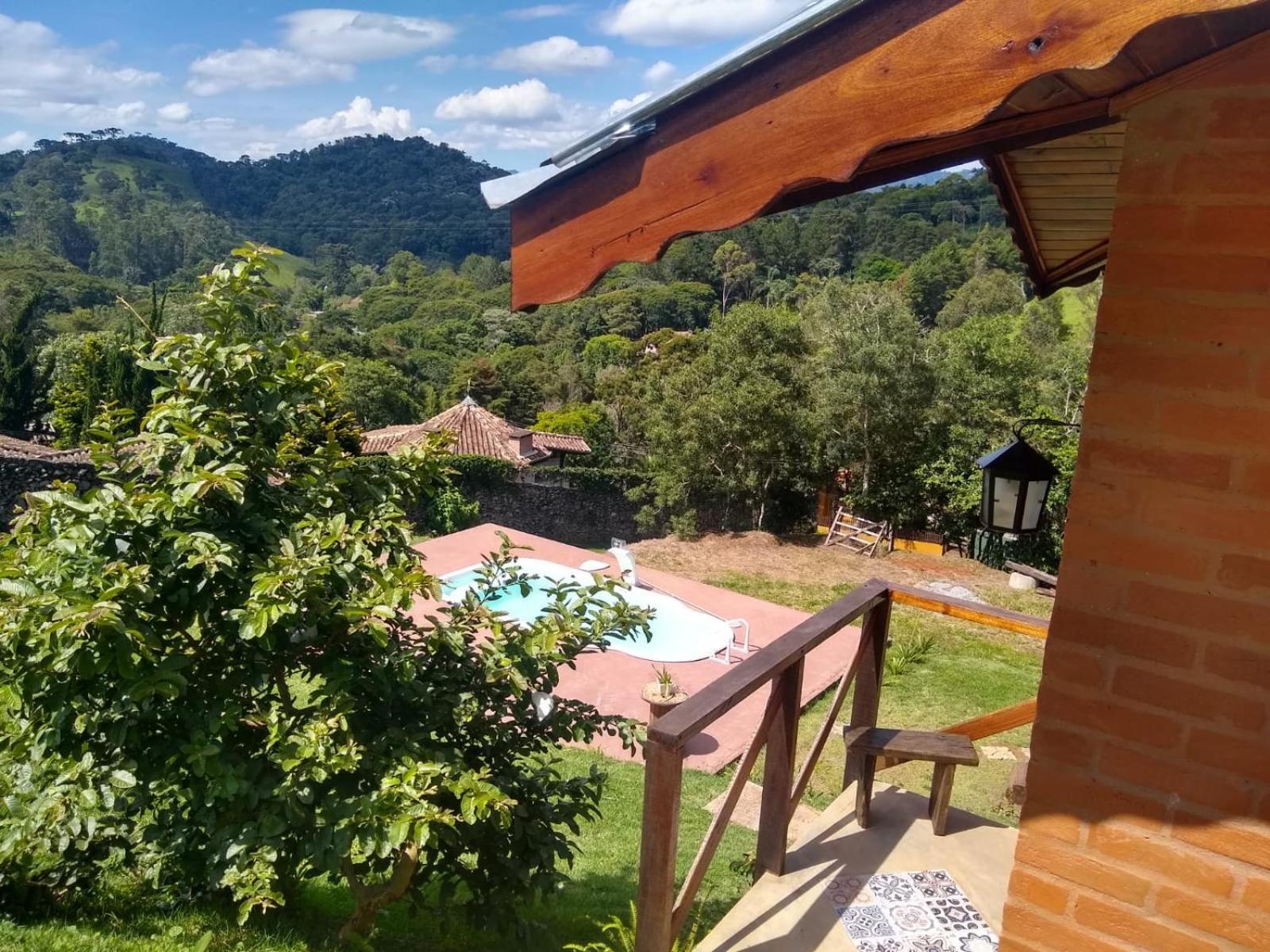 Chale Da Terra Brasil, Piscina, Hidro Dupla, Lareira, Vista Espetacular * Santo Antonio do Pinhal